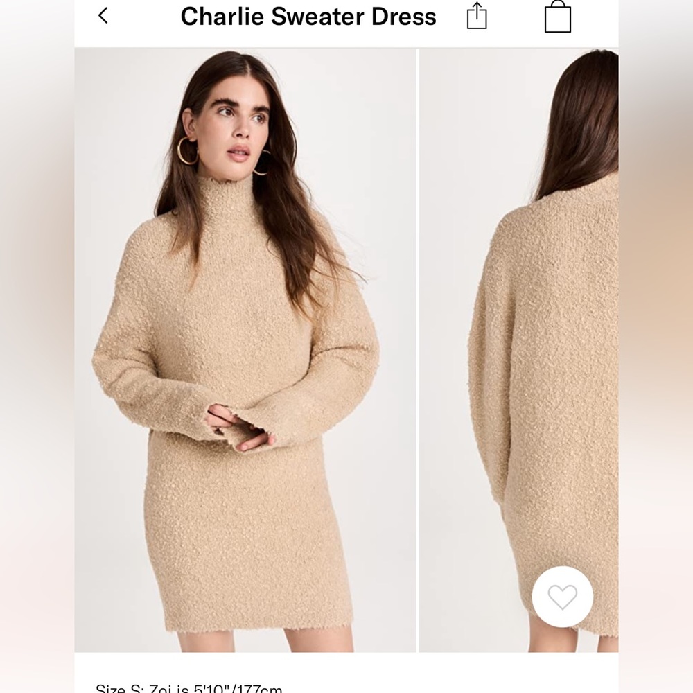 Seroya Charlie Sweater Dress size Small